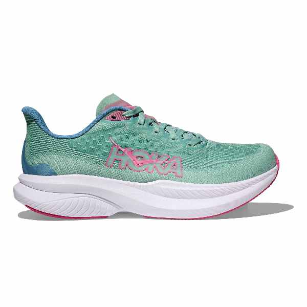 Hoka Mach 6 Jadeite Alpine Blue