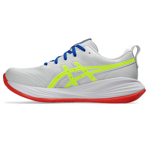 Asics Gel Cumulus 27 ATC White/Safety Yellow Men