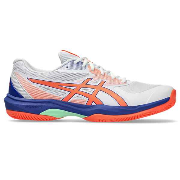 Asics Game FF Padel White/Vivid Coral