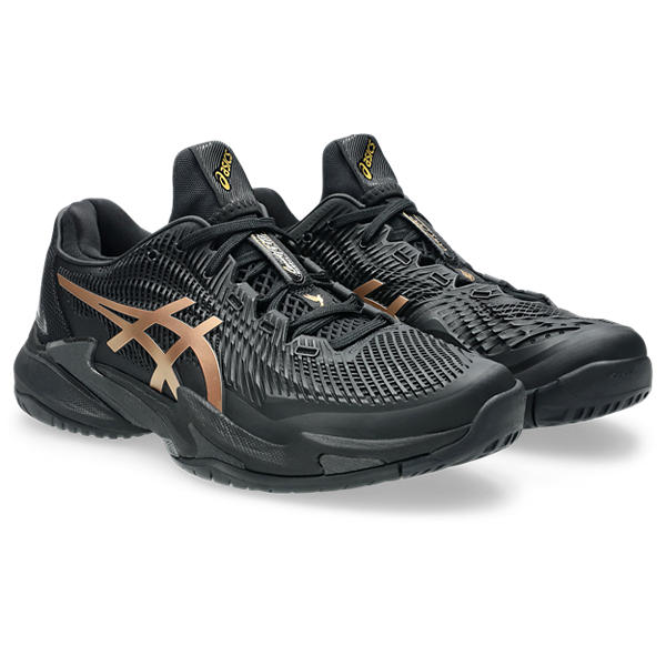 Asics Court FF 3 Novak Night Energy Black/Prism Gold