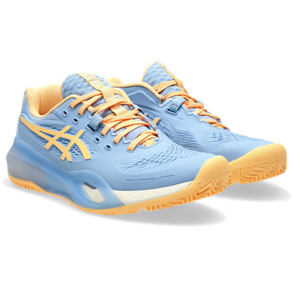 Asics Gel-Resolution X Padel Stone Wash/Orange Glow