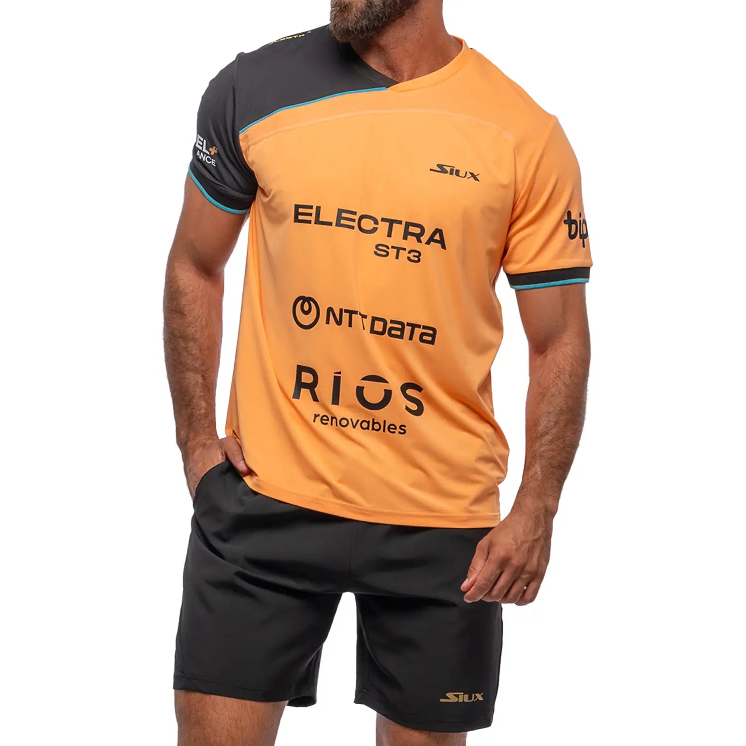 Siux Electra Stupa Official T-Shirt Black - Cover