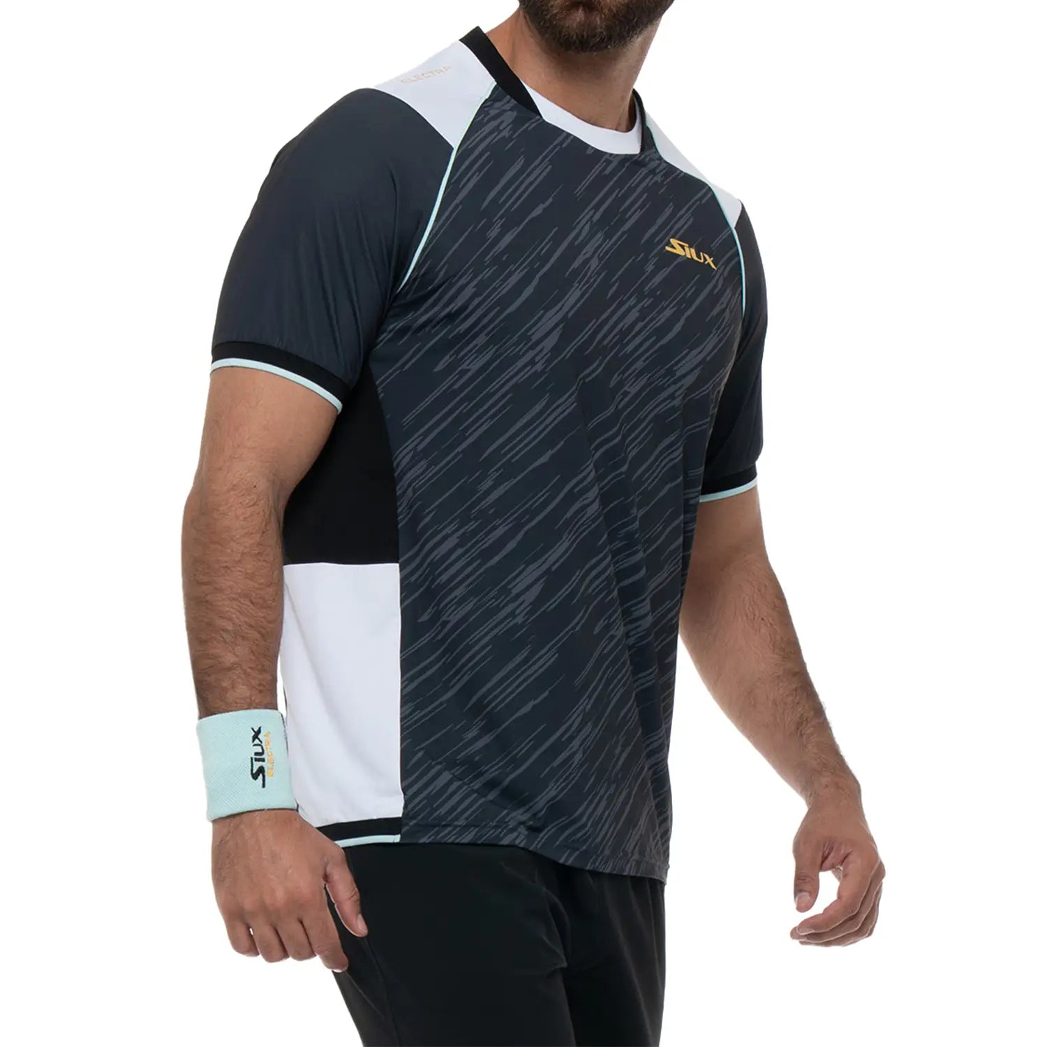 Siux Electra Stupa T-Shirt SS25 - Black - Left