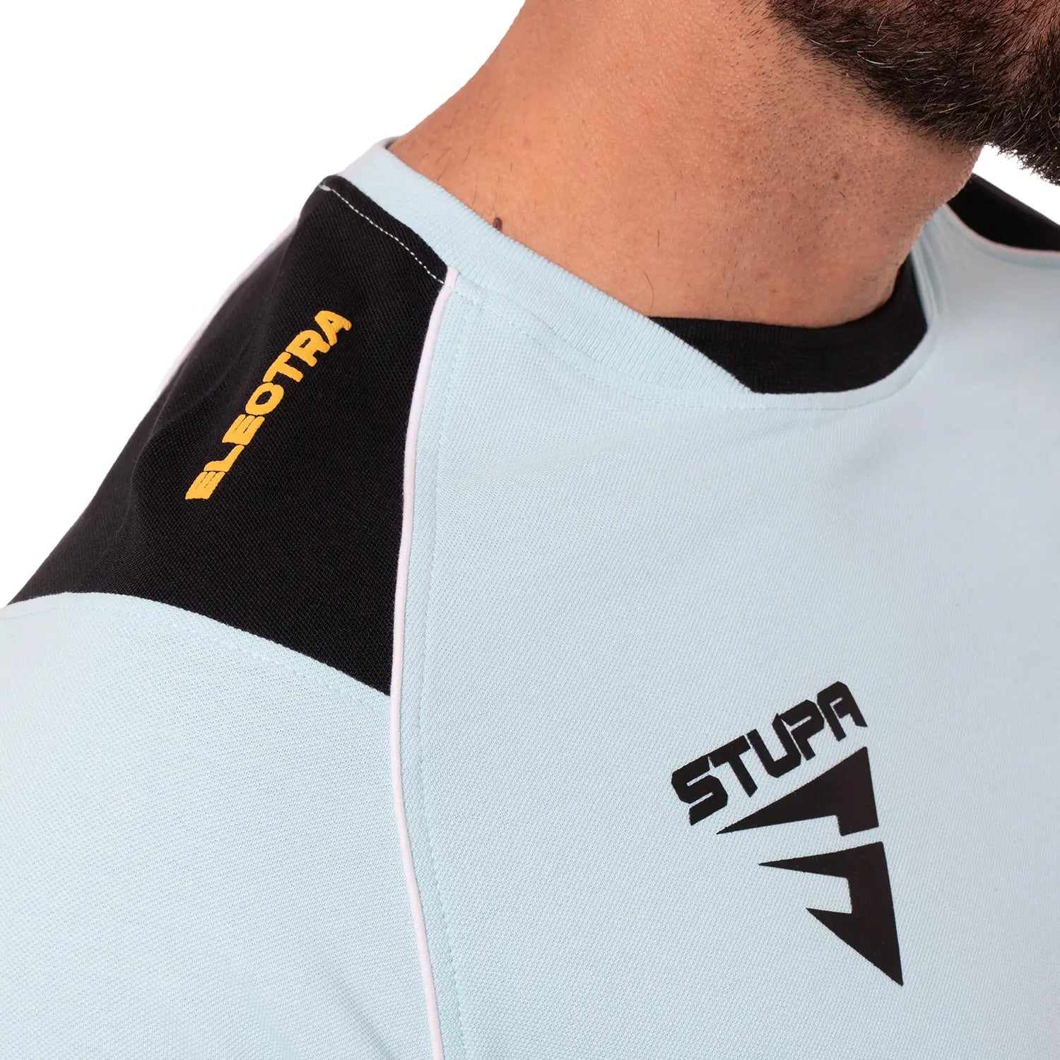 Siux Electra Stupa Cotton T-Shirt SS25 - Blue - Logo