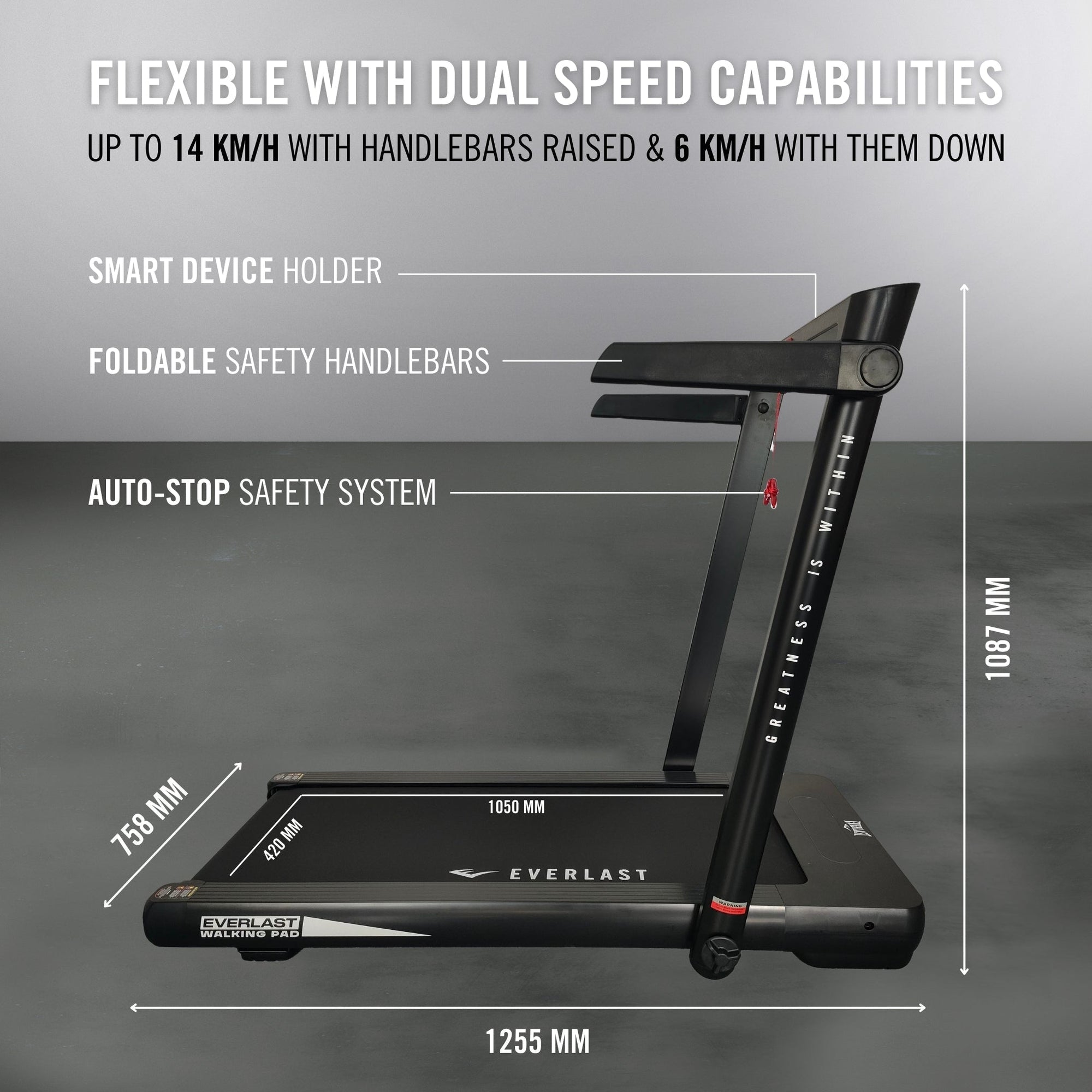 Everlast Space Smart Walking Pad / Treadmill