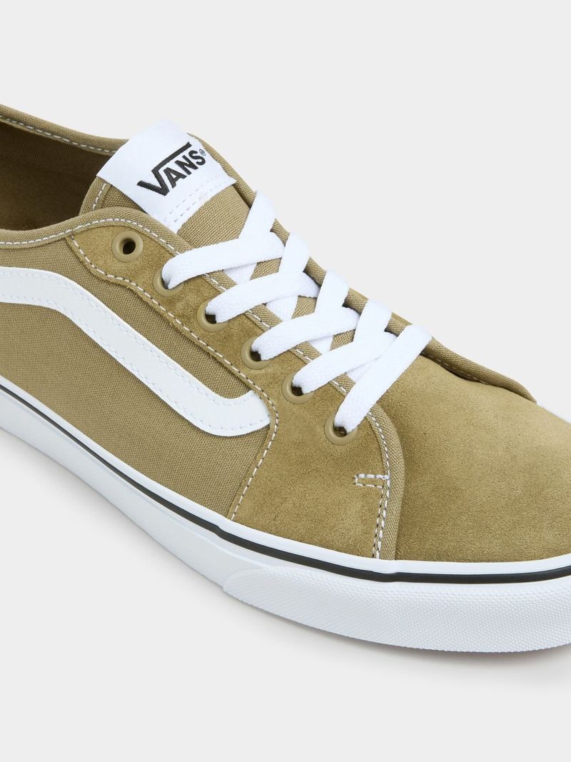 Vans Filmore Decon Men's Olive White Skate Sneakers - Durable & Stylish