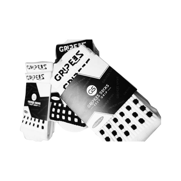 Gripeez Grip Socks White