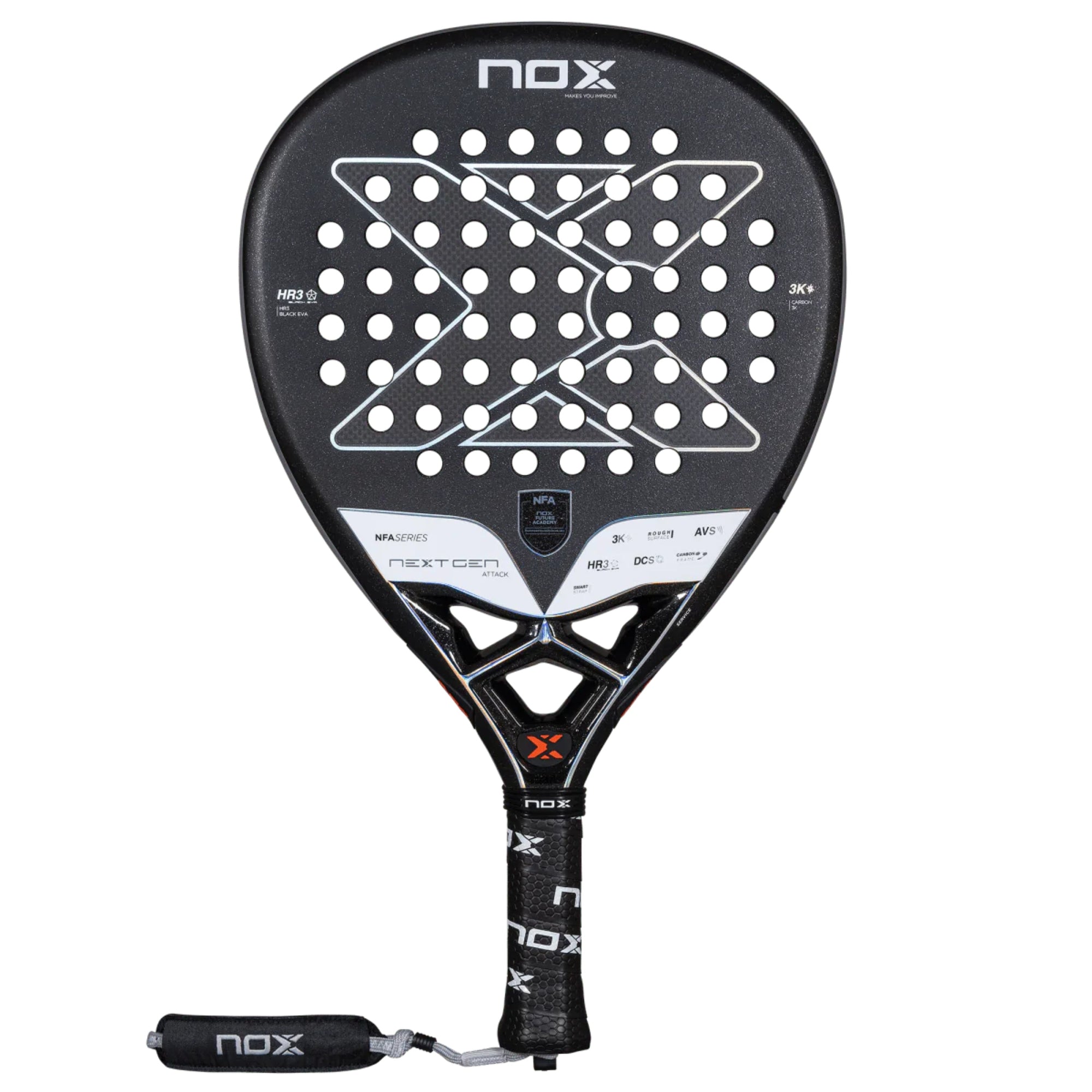 NOX Nextgen Pro Attack 3K Padel Racket - Cover
