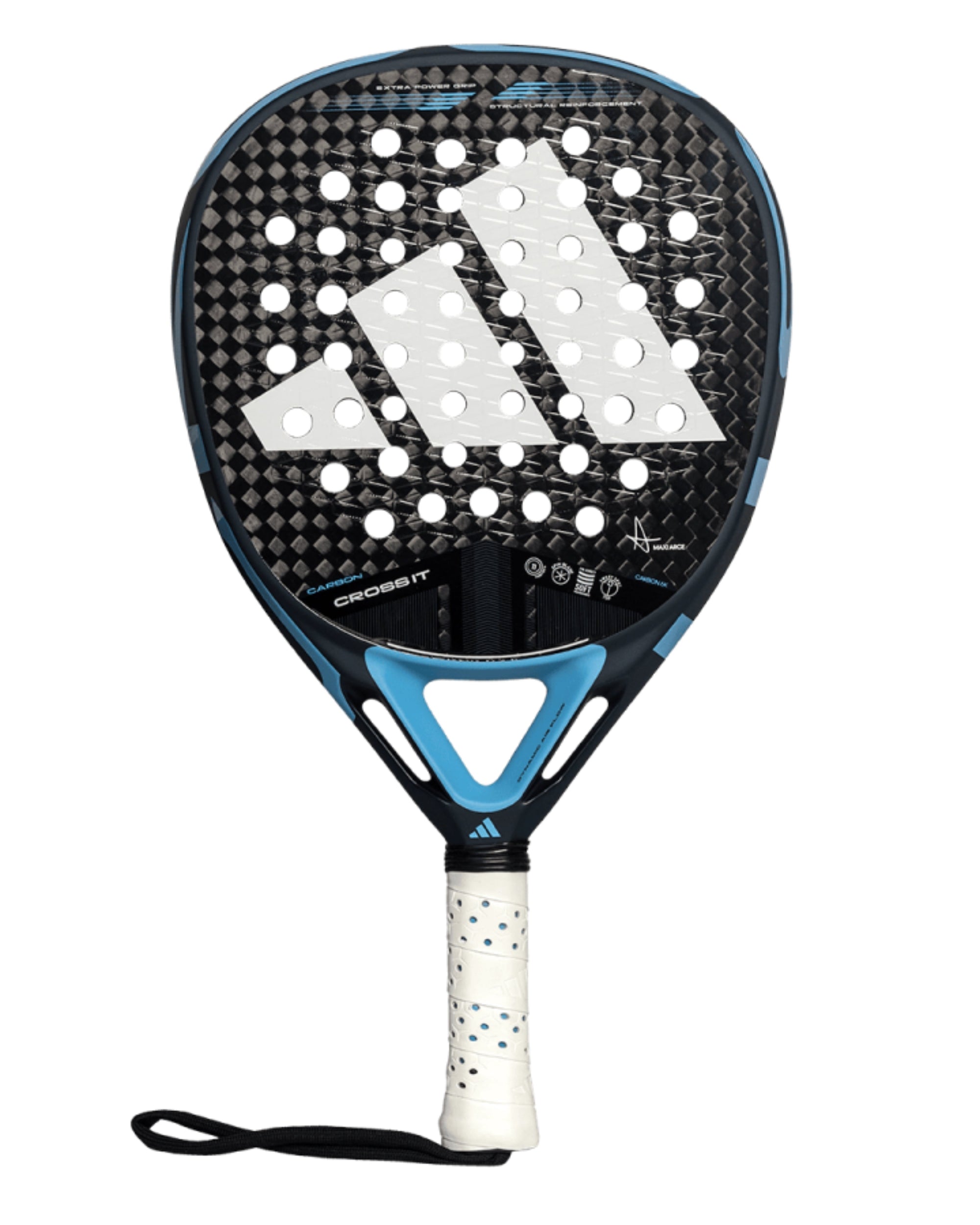 Adidas Cross IT Carbon Maxi Arce Padel Racket - Face