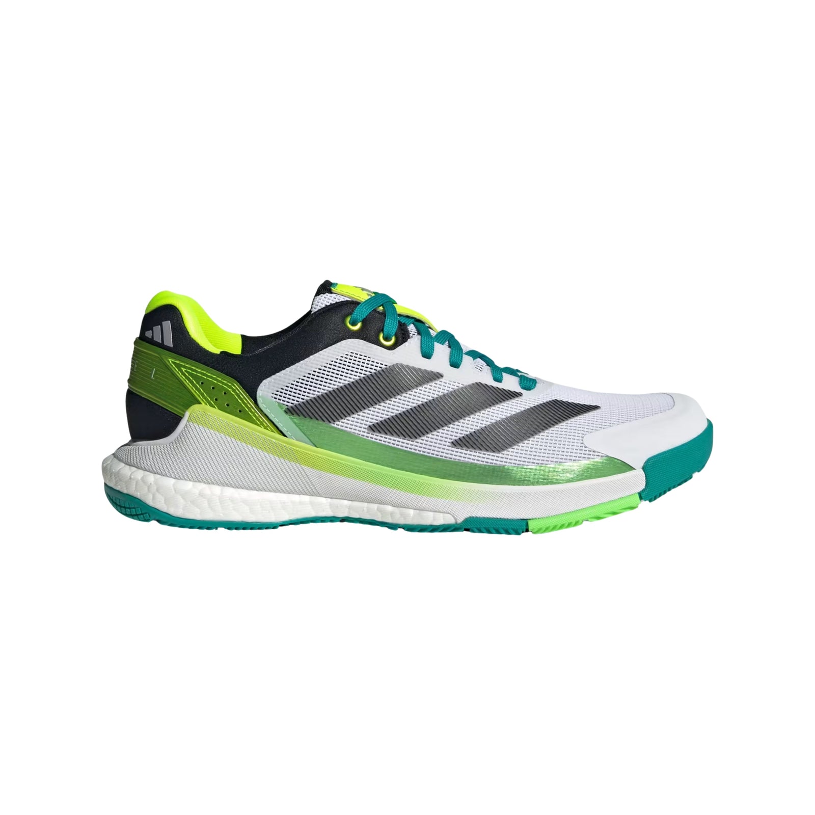 Adidas Crazyquick Boost Padel Shoes - White/Green - Cover