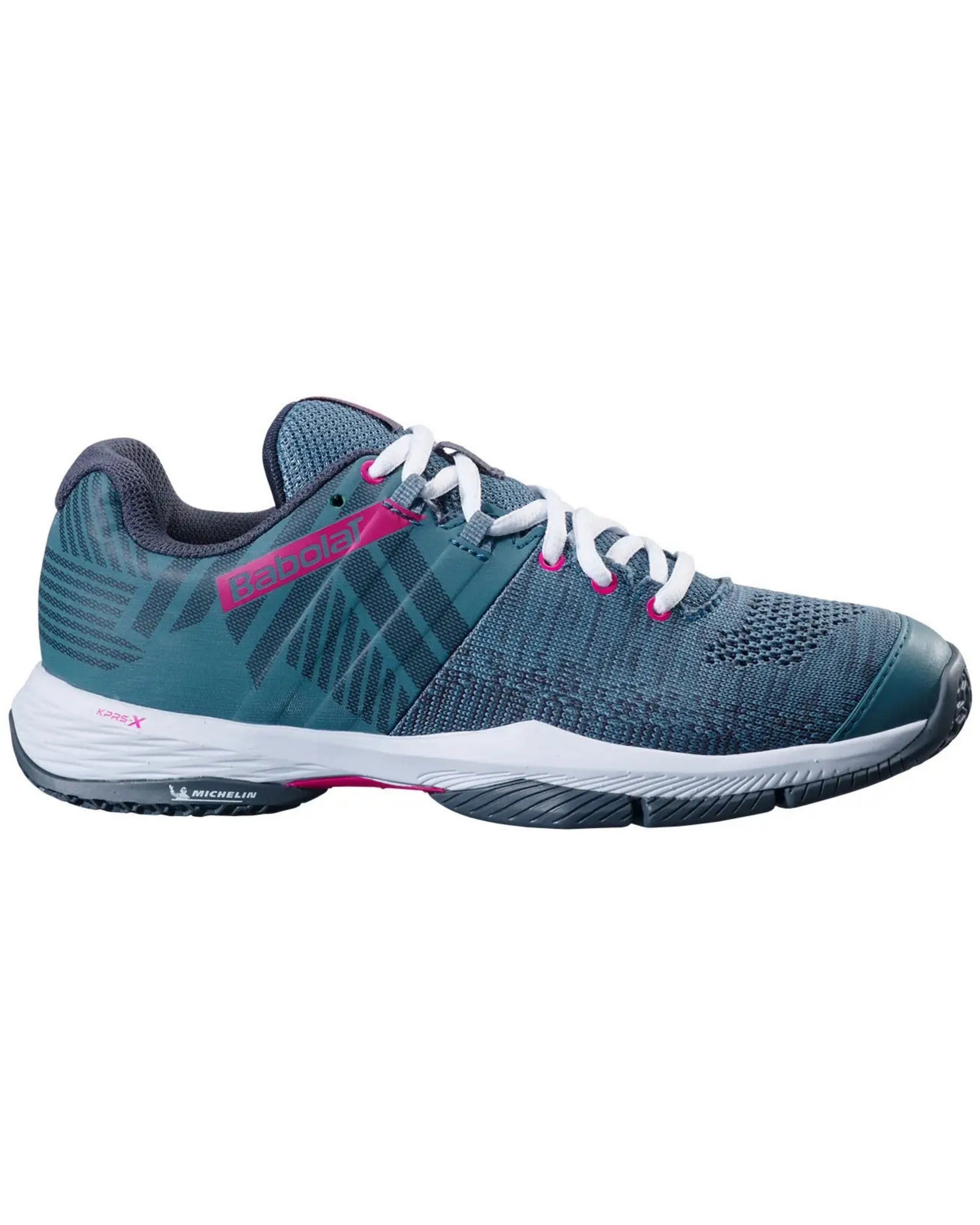 Babolat Sensa Women Padel Shoes - Grey/Pink - Cover