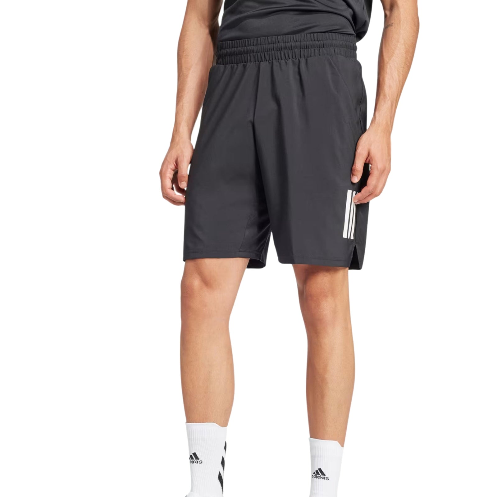 Adidas Club 3-Stripes Climacool Shorts - Black - Cover