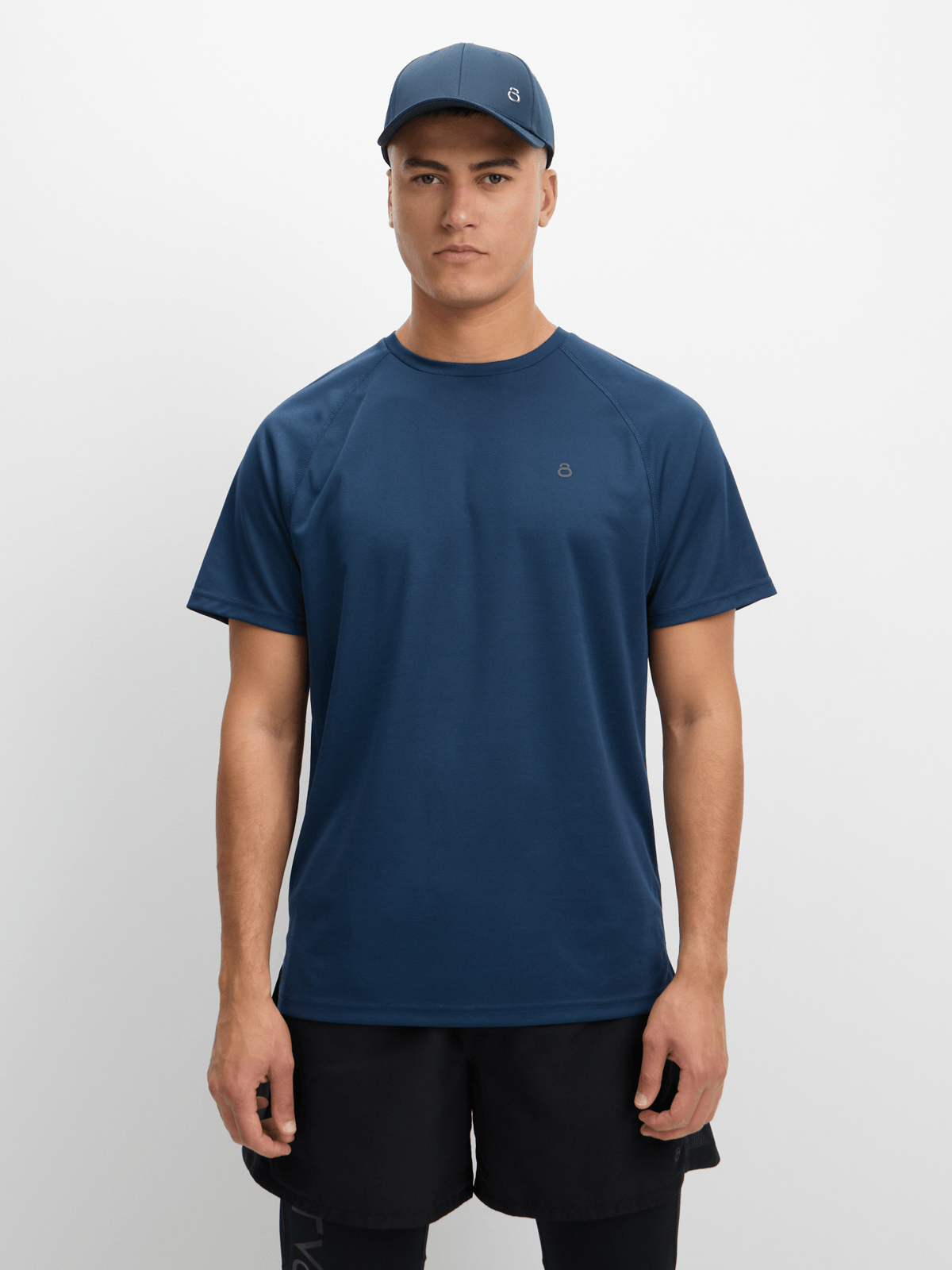 TS Men's Legacy Navy Performance Tee - Moisture-Wicking, UV Protection, Reflective