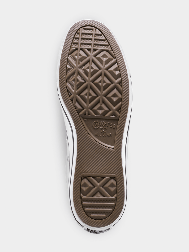 Men's Converse Chuck Taylor All Star Grey Leather High-Top Sneakers Classic Comfort