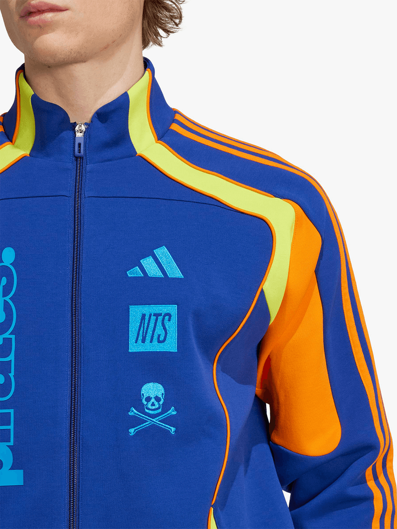 adidas Men's Orlando Pirates NTS UBP Full-Zip Navy Orange Track Jacket