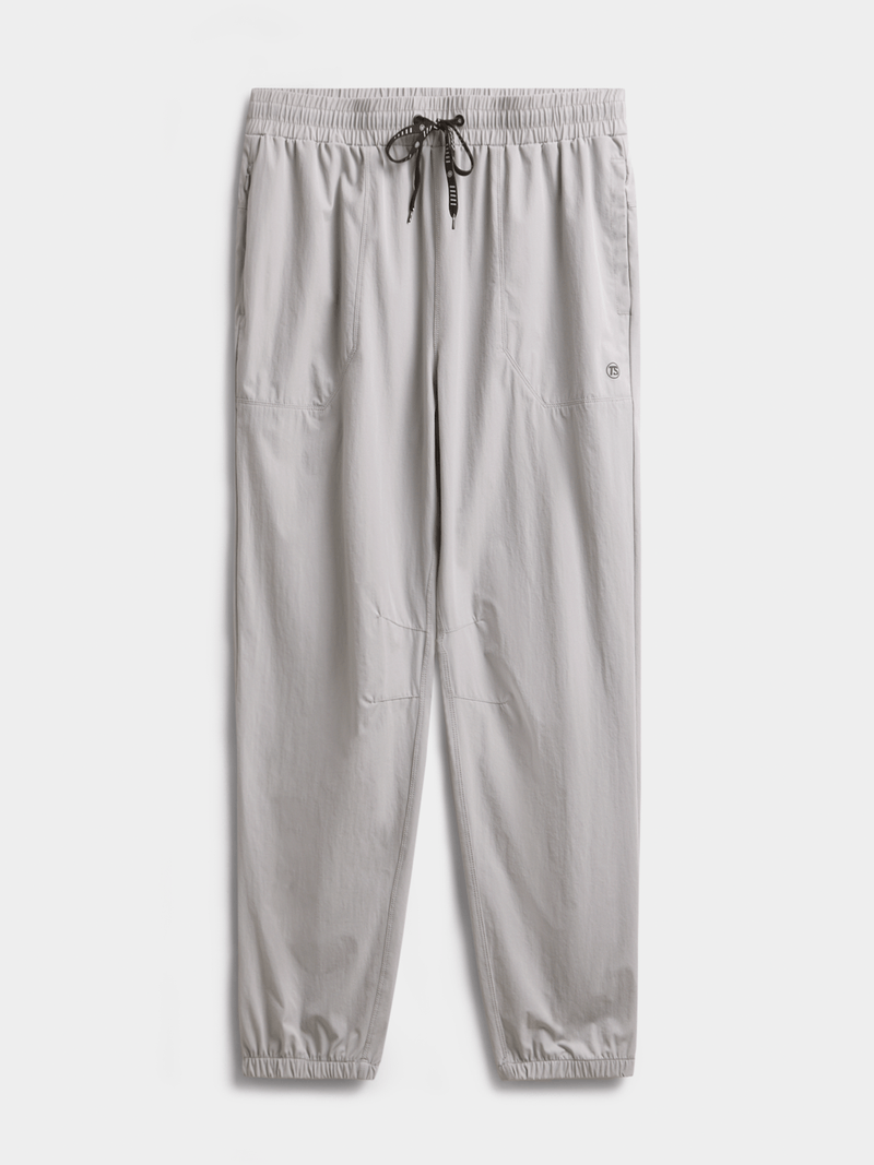 Men's Performance Hybrid Stretch Jogger Pants - Silver Grey Athletic Comfort
