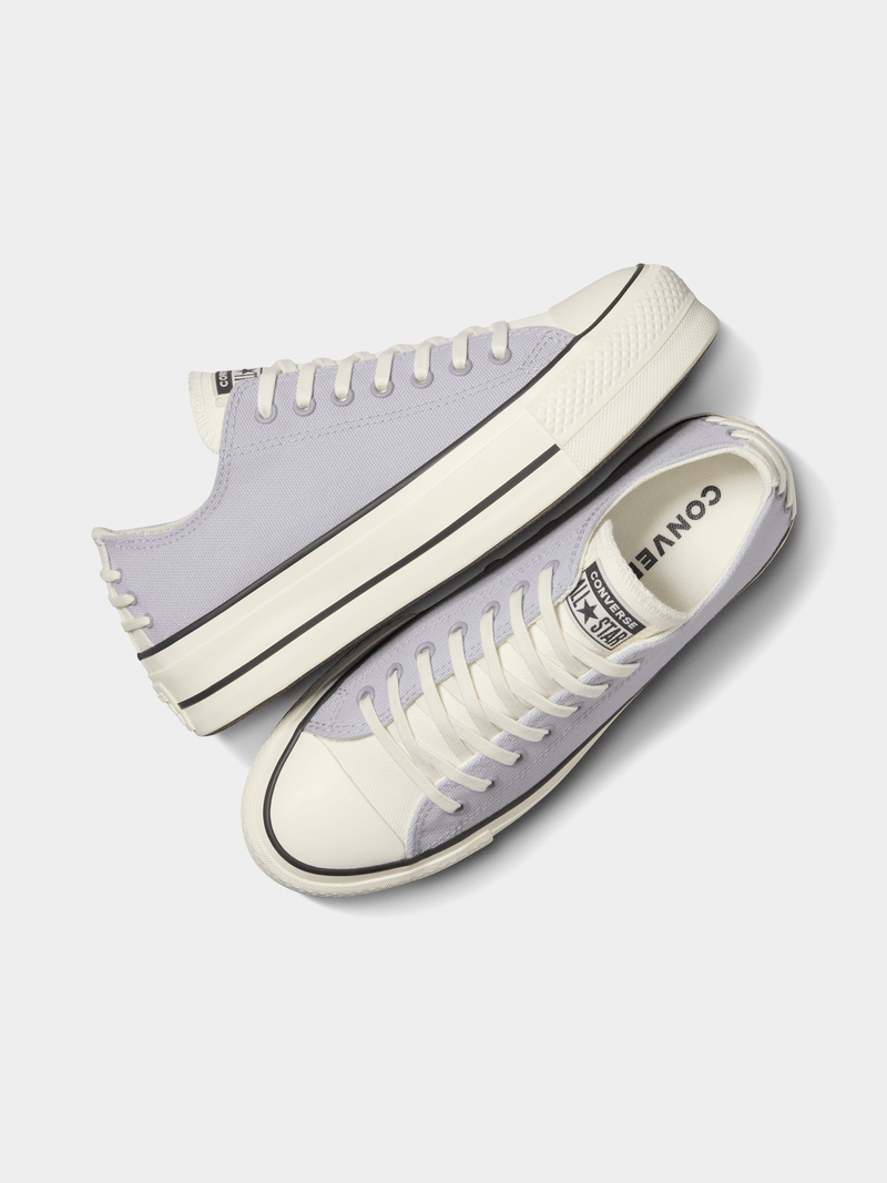 Elevated Converse Women's Chuck Taylor Lift Platform Sneakers with Premium Crafted Laces