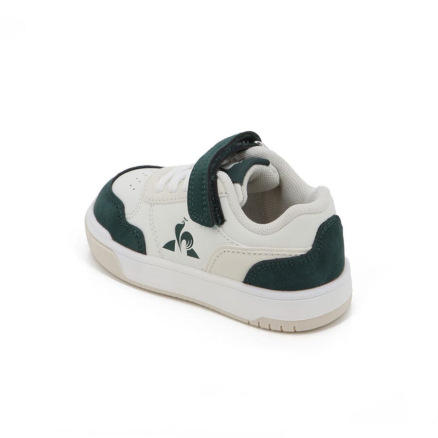 Court Breaker Infant Sneakers Optical White Green - Le Coq Sportif