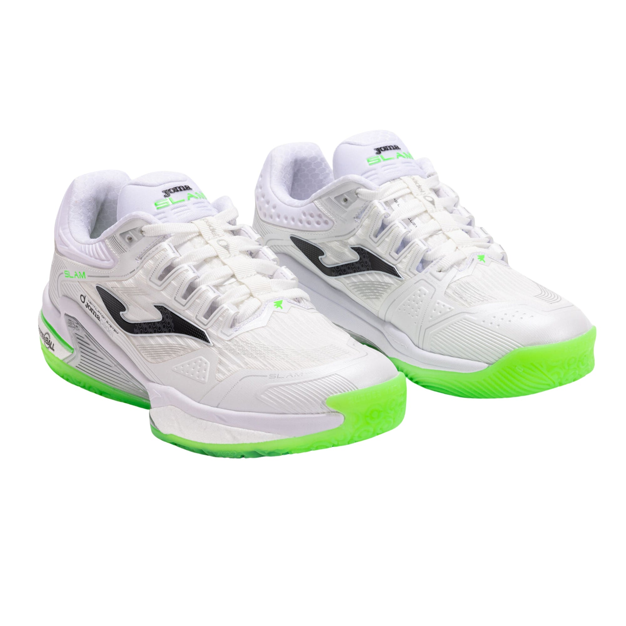 Joma Slam Men 2502 Padel Shoes - White - Front