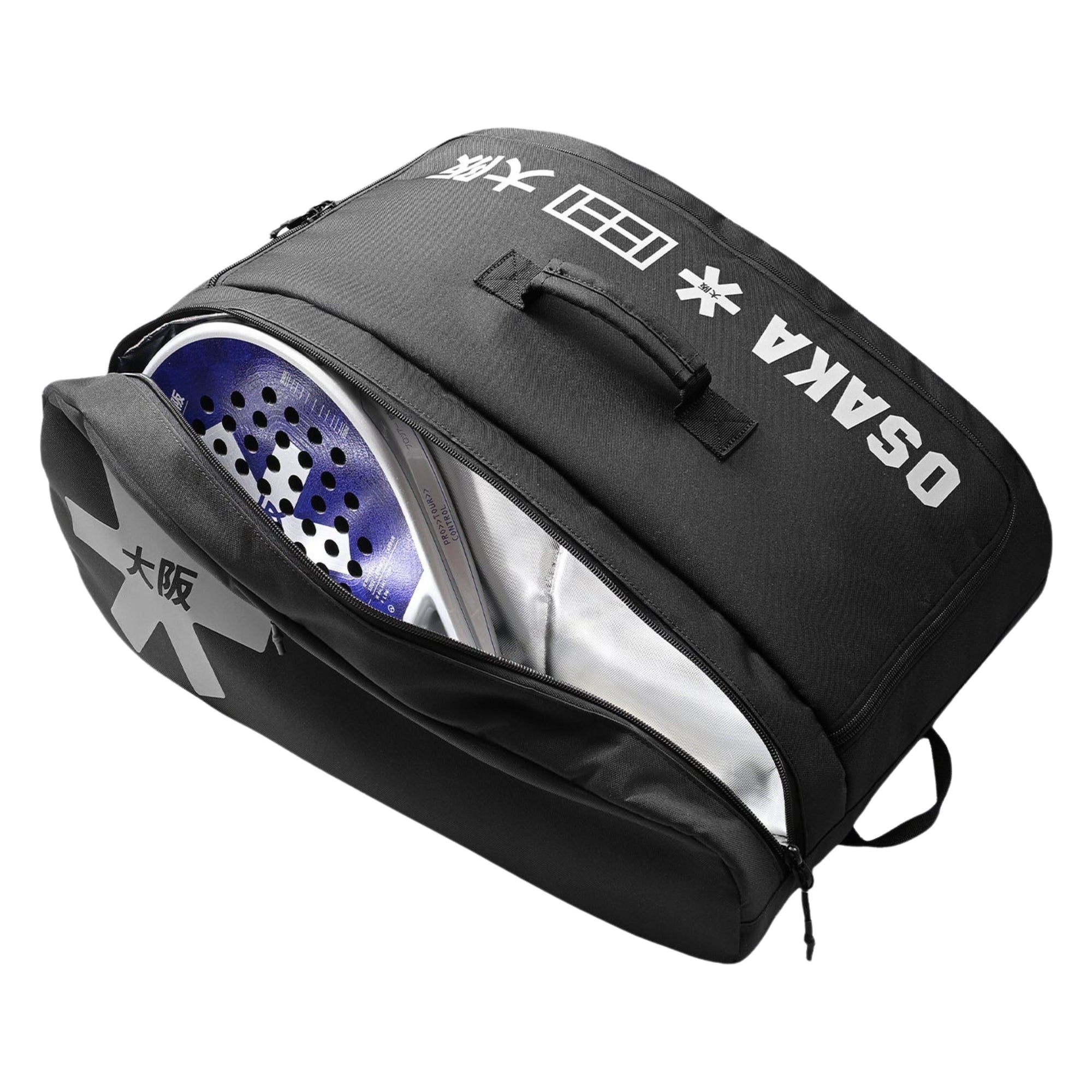 Osaka Medium Padel Bag - Black - Racket