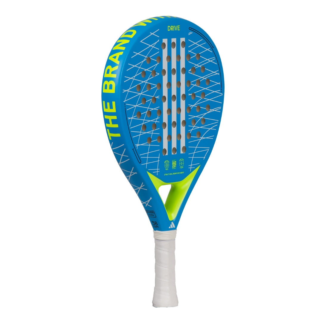 Adidas Drive 3.3 Padel Racket - Blue Left