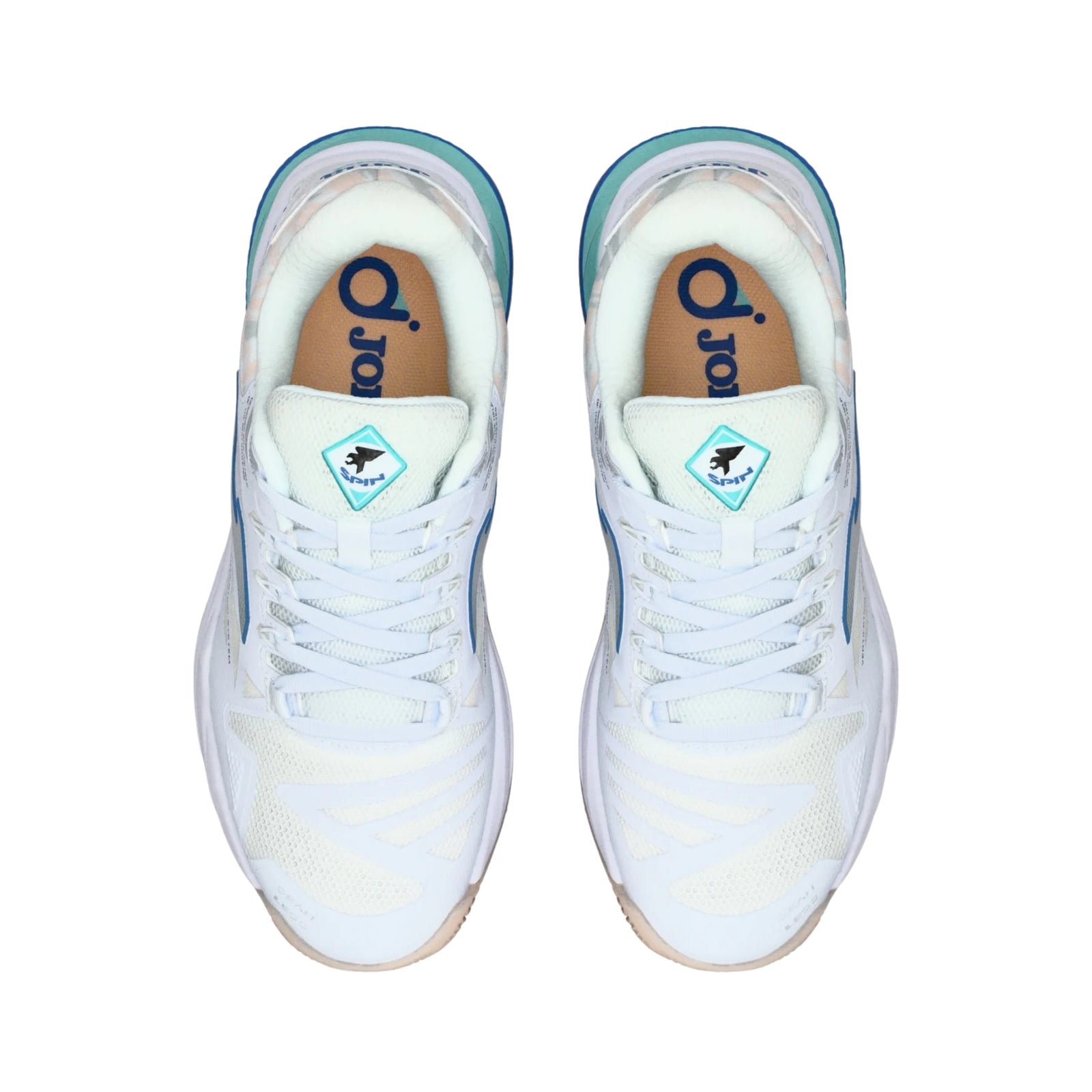 Joma SPIN Lady 2532 Padel Shoe - White - Cover