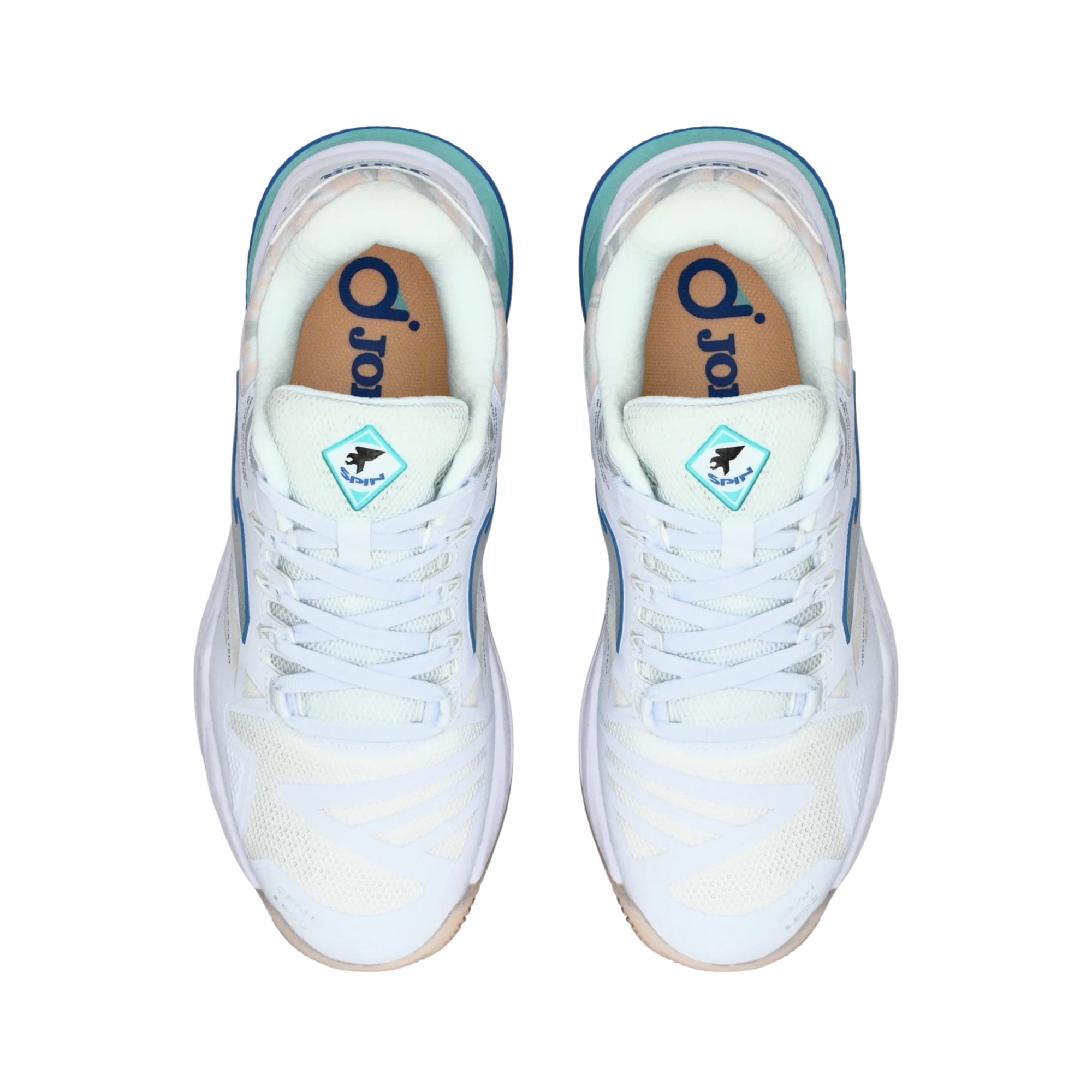 Joma SPIN Lady 2532 Padel Shoe - White - Top