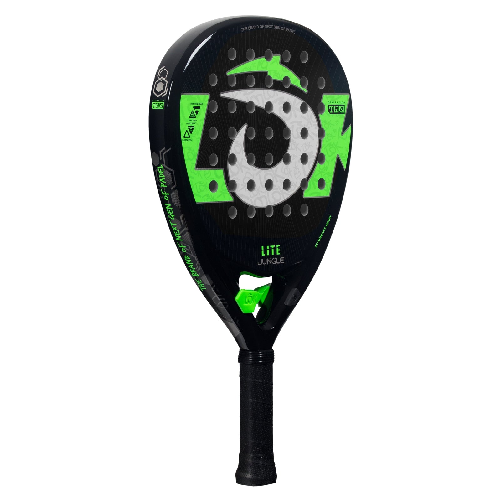 LOK Jungle Lite Padel Racket - Face