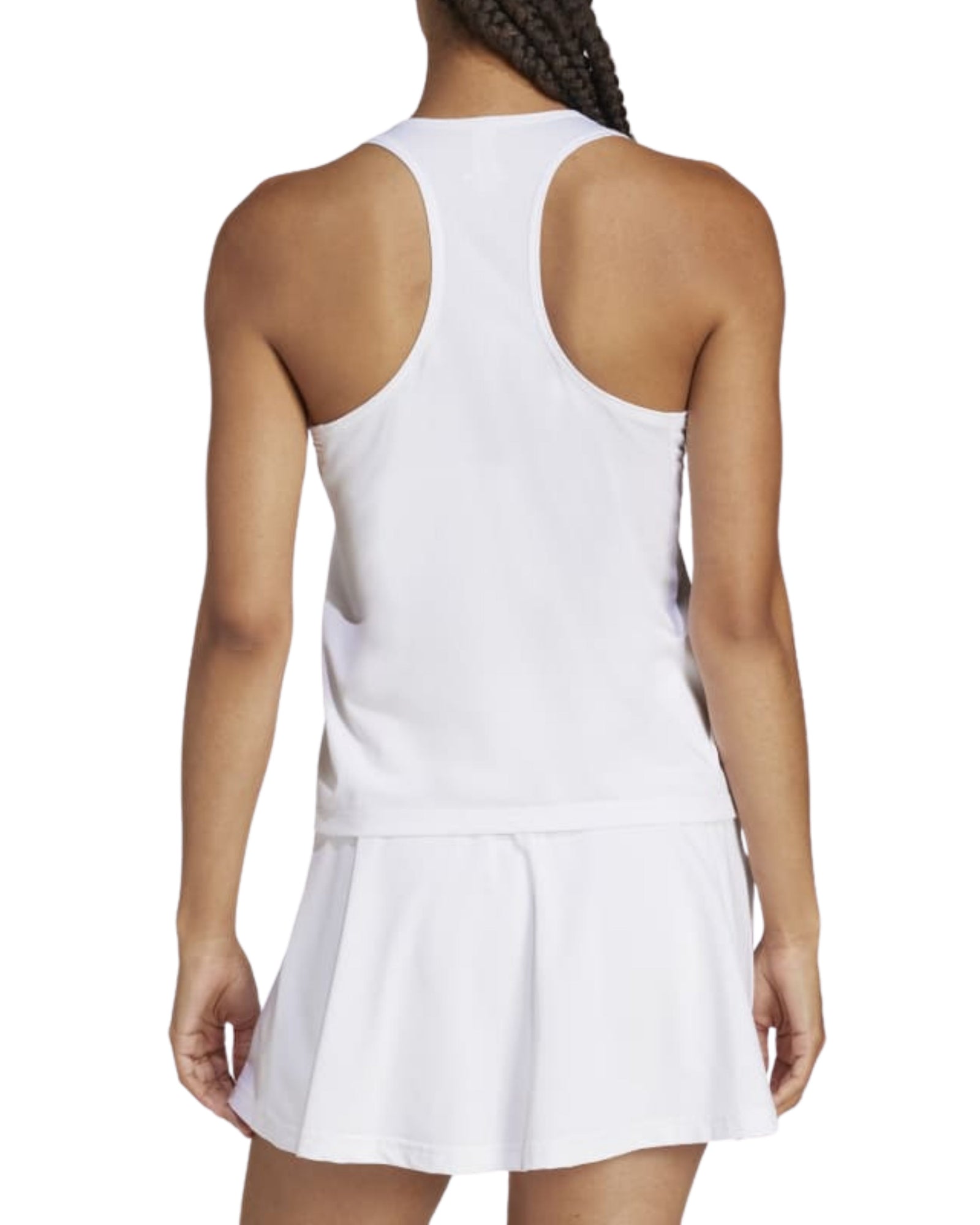 Adidas Club Climacool V-Neck Tank Top - White - Cover