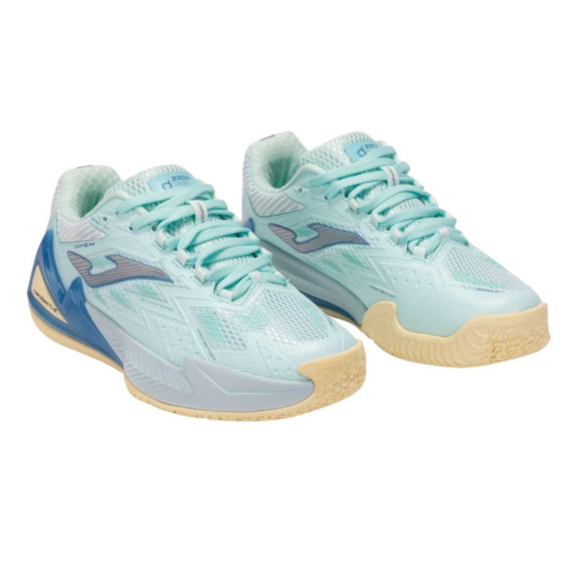 Joma OPEN Lady 2502 Padel Shoe - Sky Blue - Front