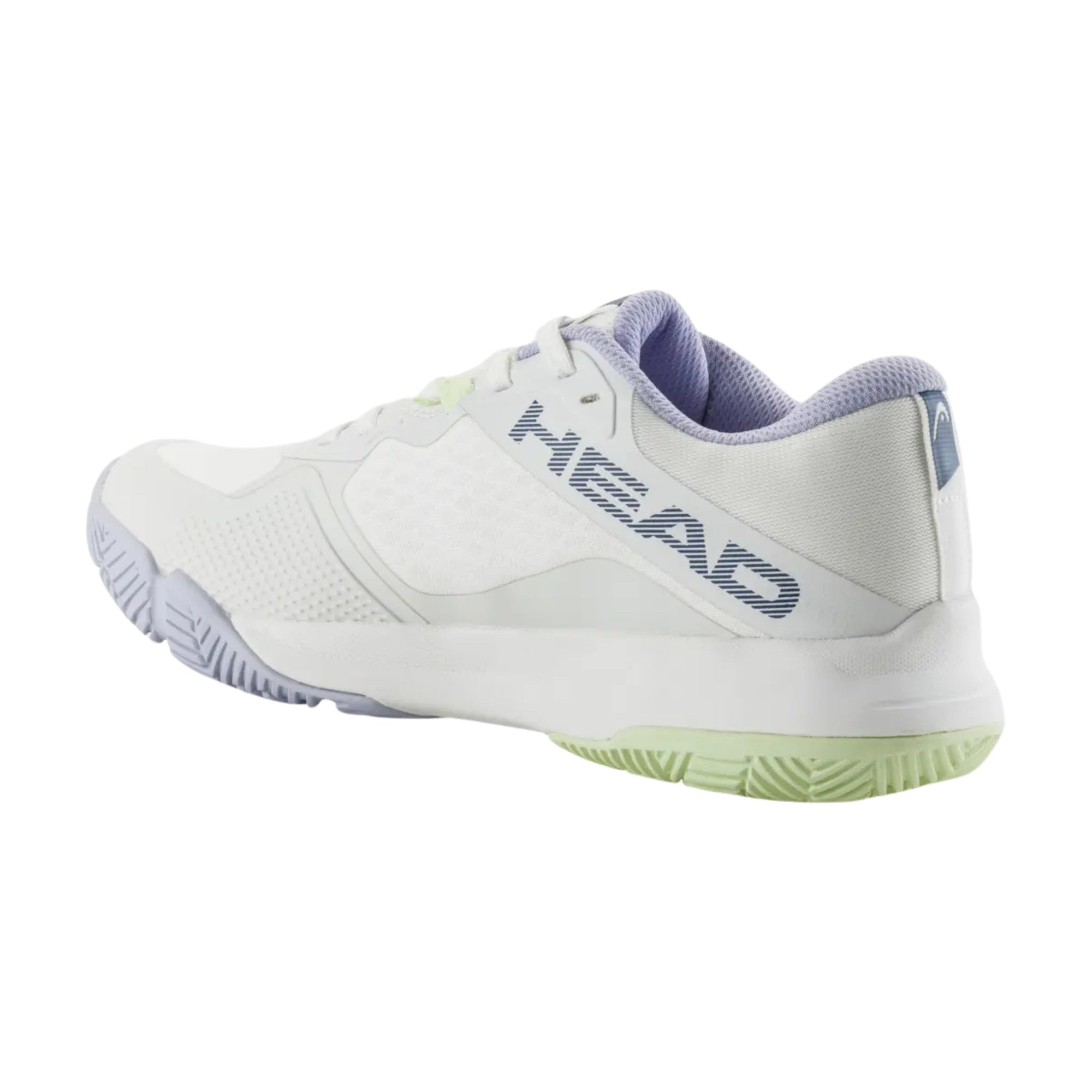 Head Motion Team Women's Padel Shoes - White/Lavender - Inside