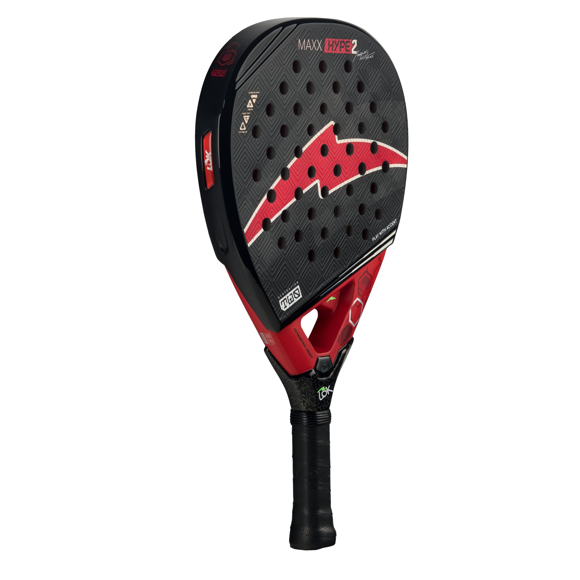 LOK Maxx Hype Gen 2 Padel Racket - Right