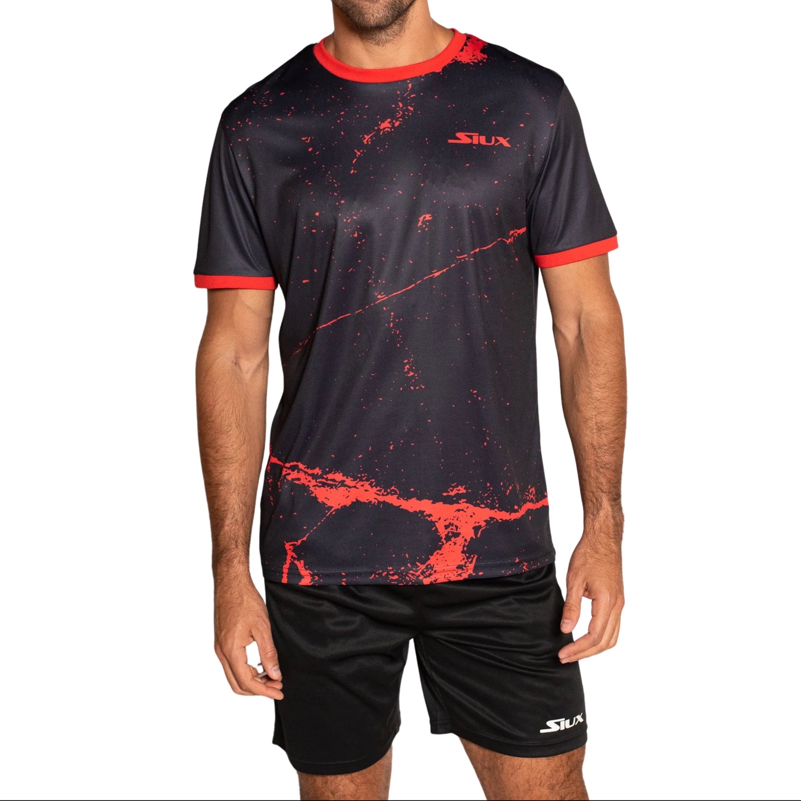 Siux Splash Men's T-Shirt - Black - Cover