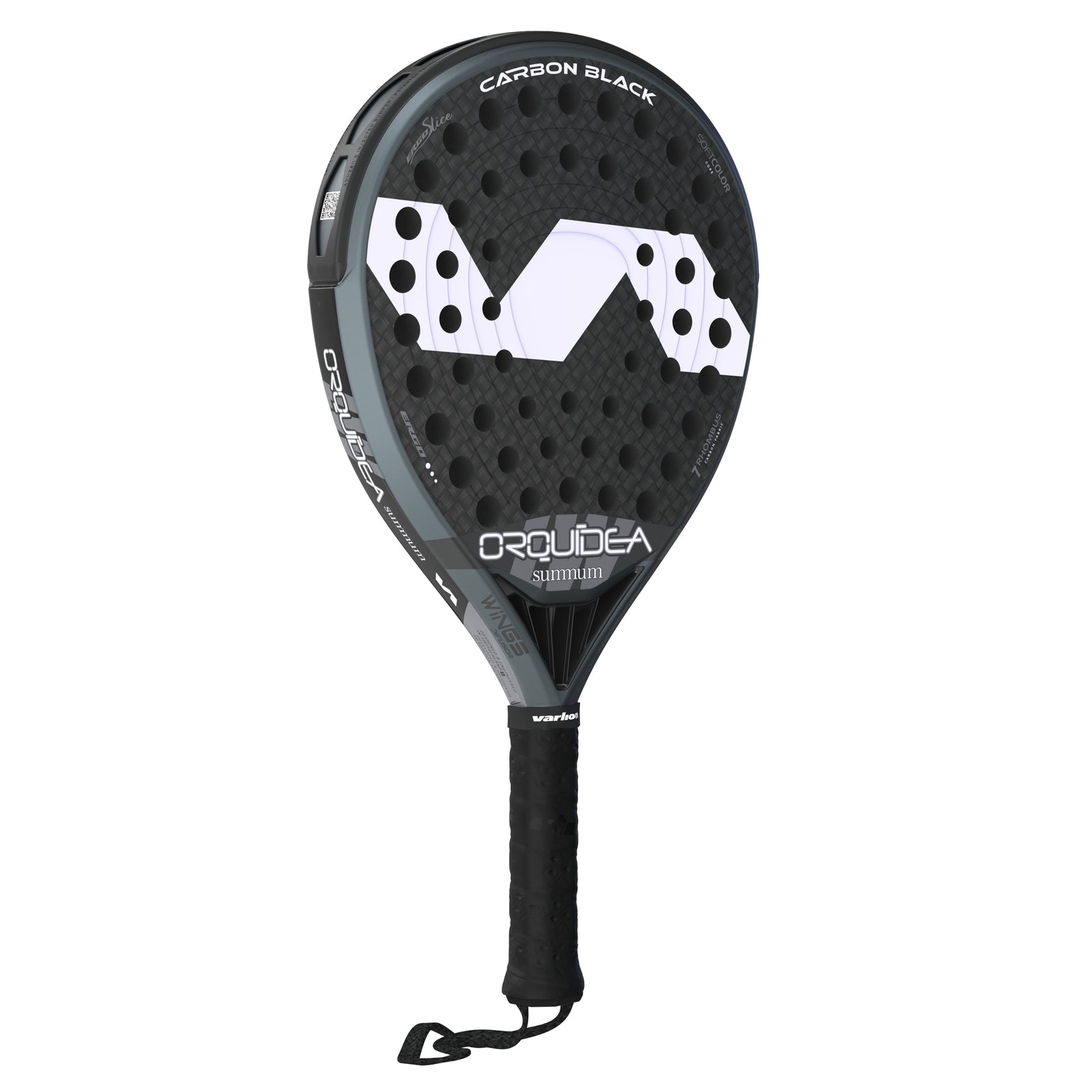 Varlion LW Carbon Black Orquidea Padel Racket - Cover