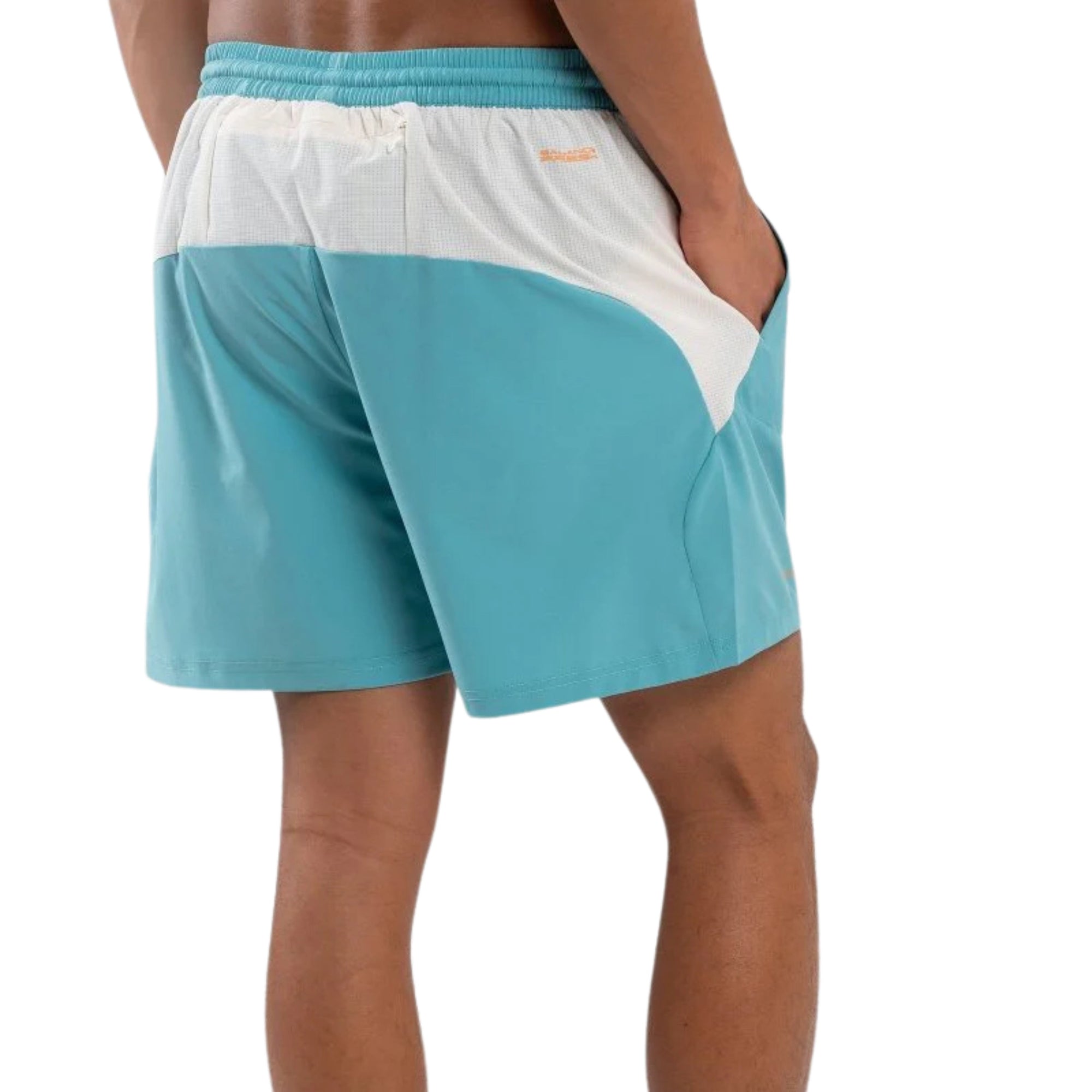 NOX Men's Pro Turquoise Shorts - Back