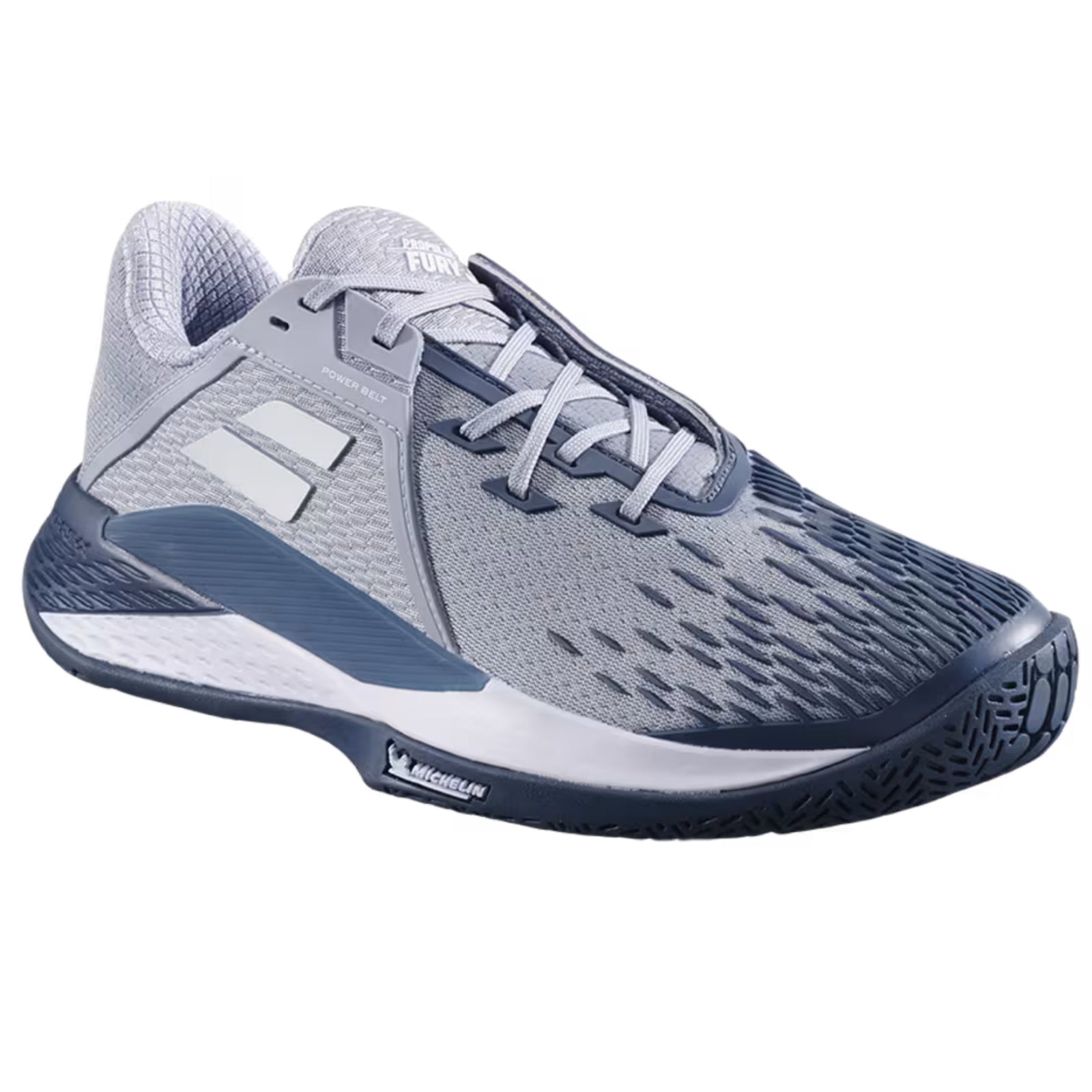 Babolat Propulse Fury 3 All Court Shoes - White/Grey - Cover