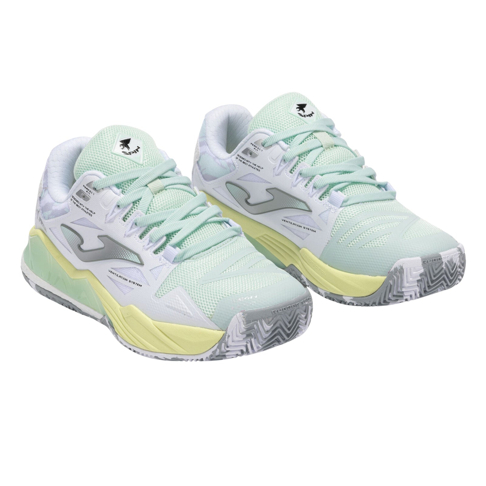 Joma SPIN Lady 2502 Padel Shoe - White - Cover