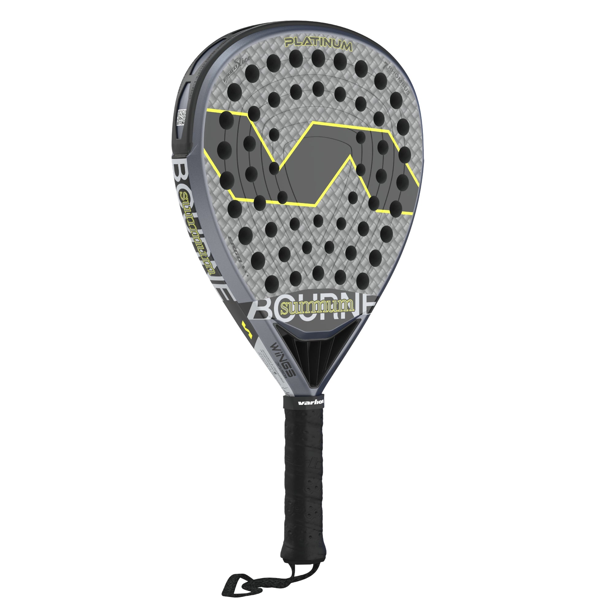 Varlion Bourne Carbon Platinum Padel Racket - Right