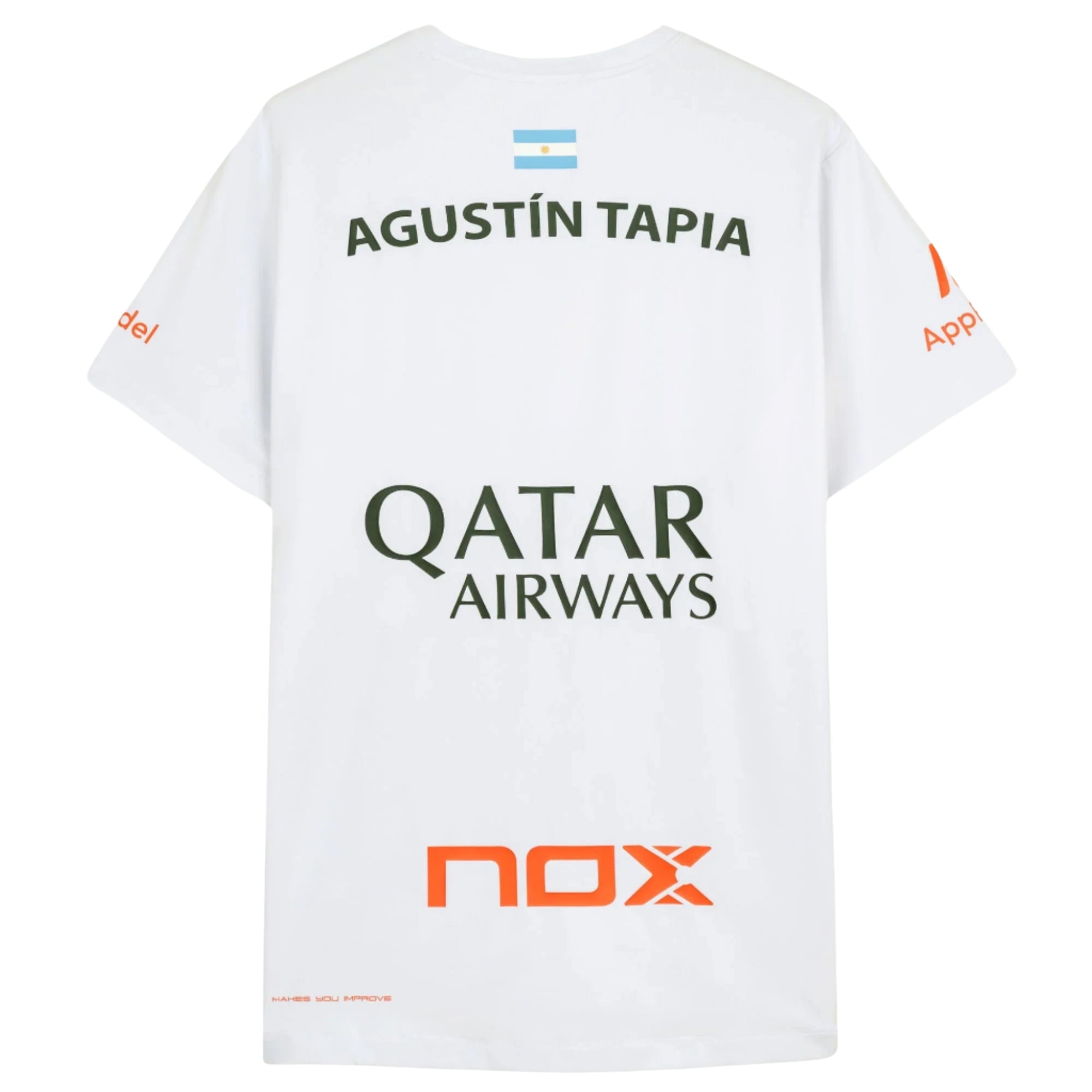 NOX AT10 Official T-Shirt - White - Back