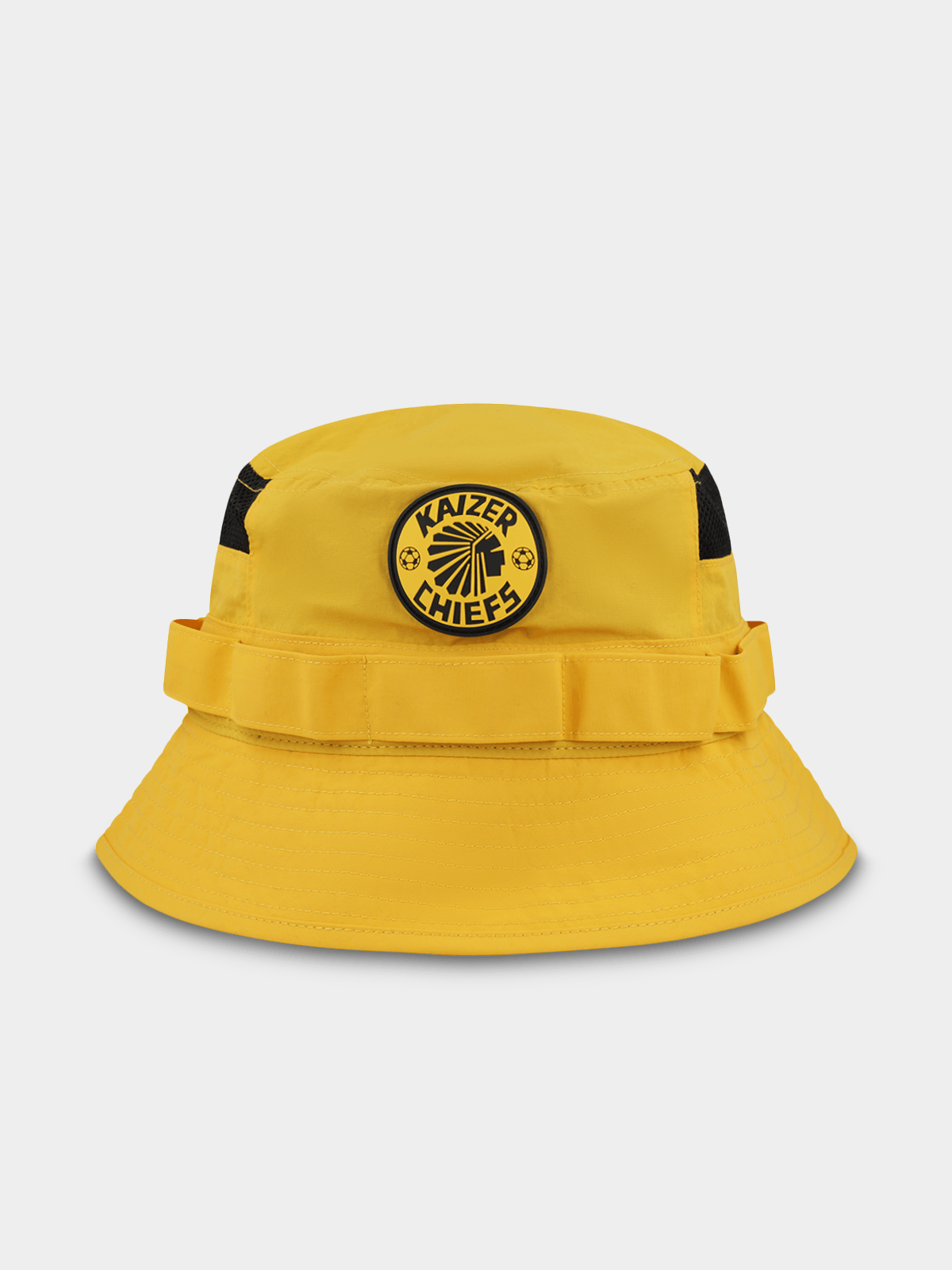 Kappa Kaizer Chiefs Kalo Yellow Cotton Bucket Hat – Stylish Sun Protection