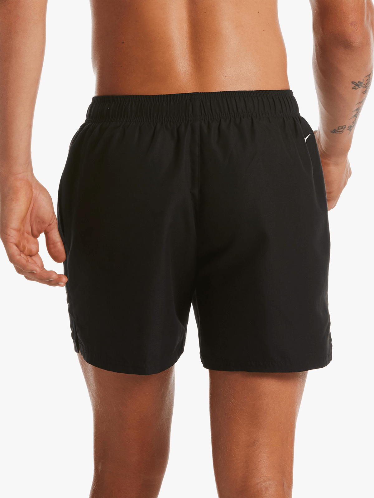 Nike Men's Classic Logo 5-Inch Black Volley Quick-Dry Swim Shorts