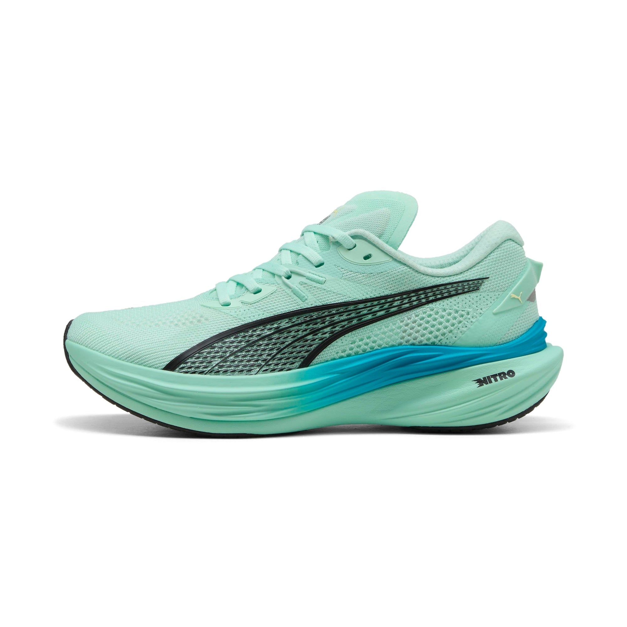 Puma Deviate NITRO 3 Mint Melt-Speed Blue Men