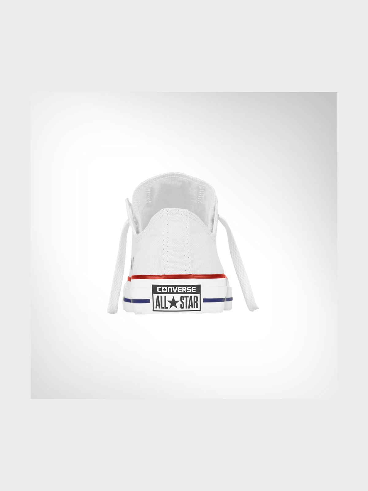 Classic Converse Chuck Taylor All Star Junior White Canvas Low-Top Sneakers