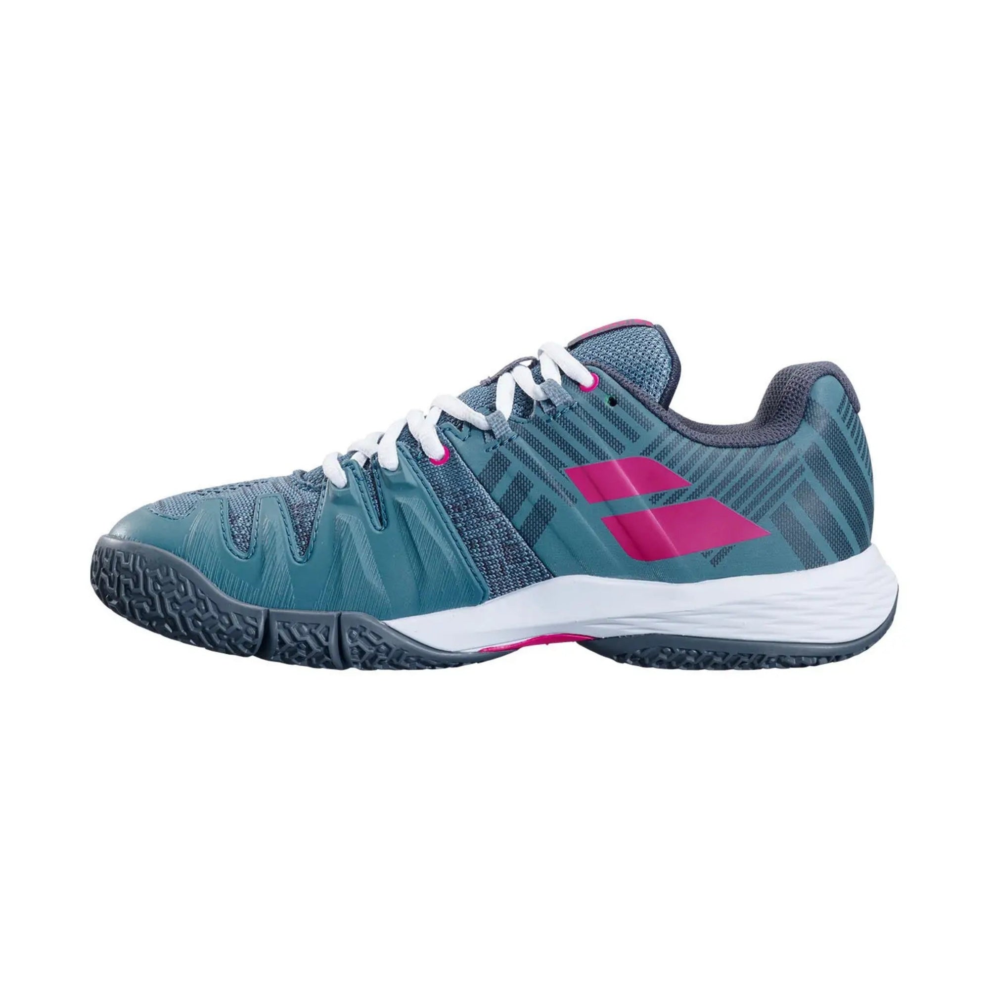 Babolat Sensa Women Padel Shoes - Grey/Pink- Inside