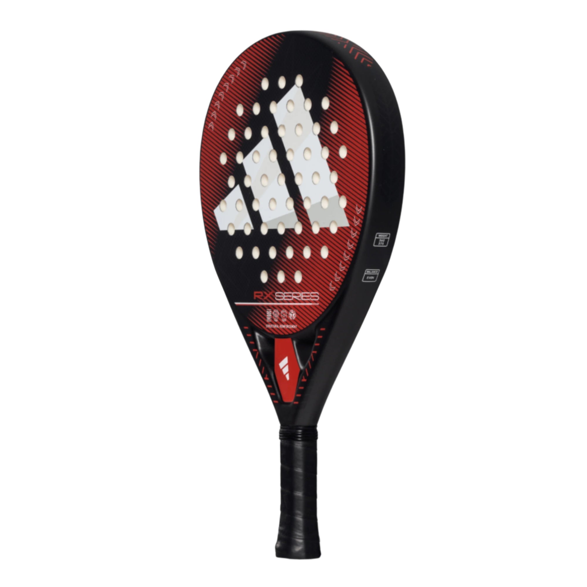 Adidas RX Series Red 3.4 Padel Racket - Left