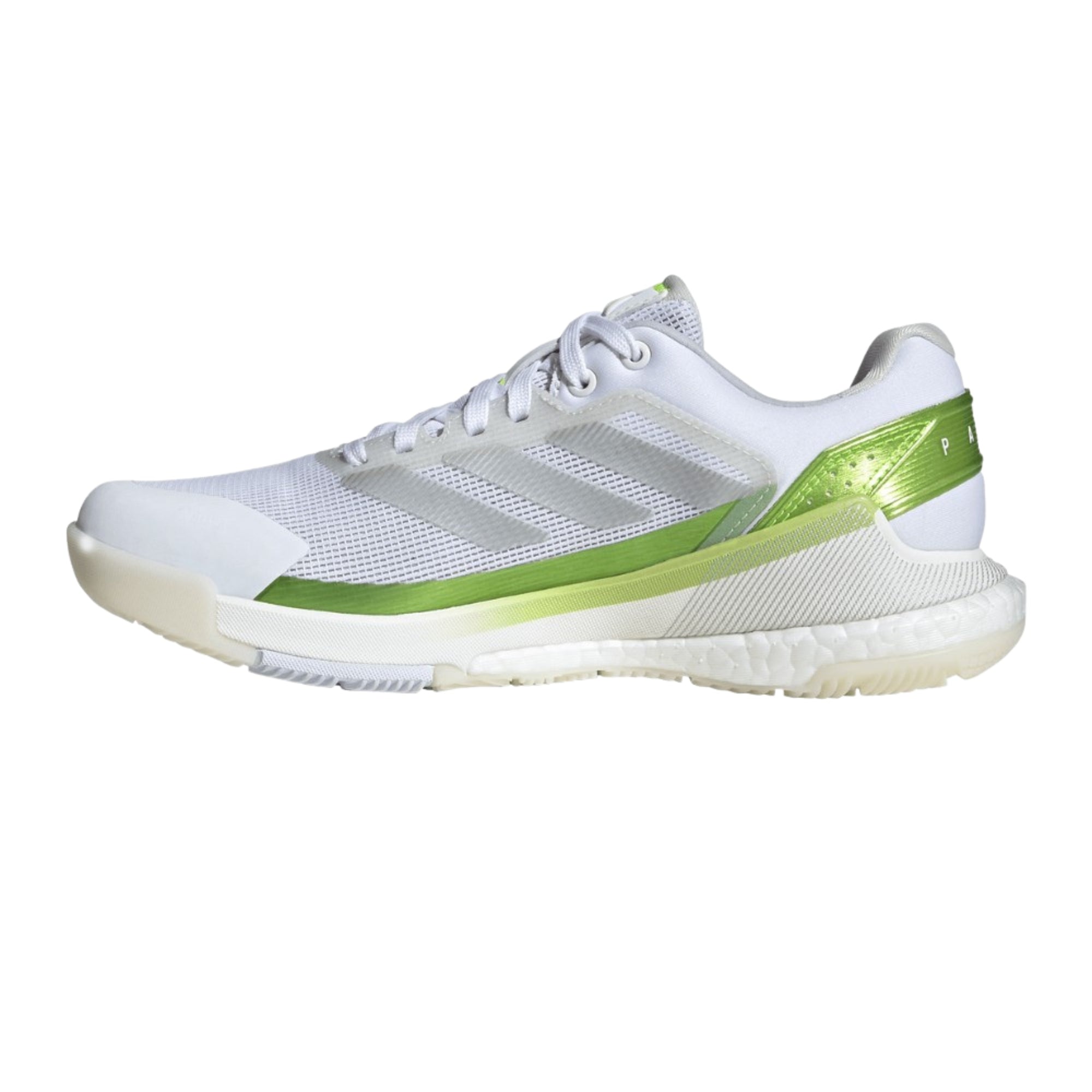 Adidas Crazyquick Boost W Padel Shoes - White/Lucid Lemon - Inside