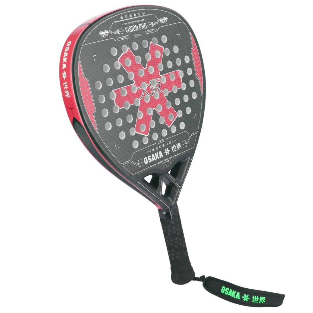 Osaka Vision Pro Power Snap Padel Racket - Left