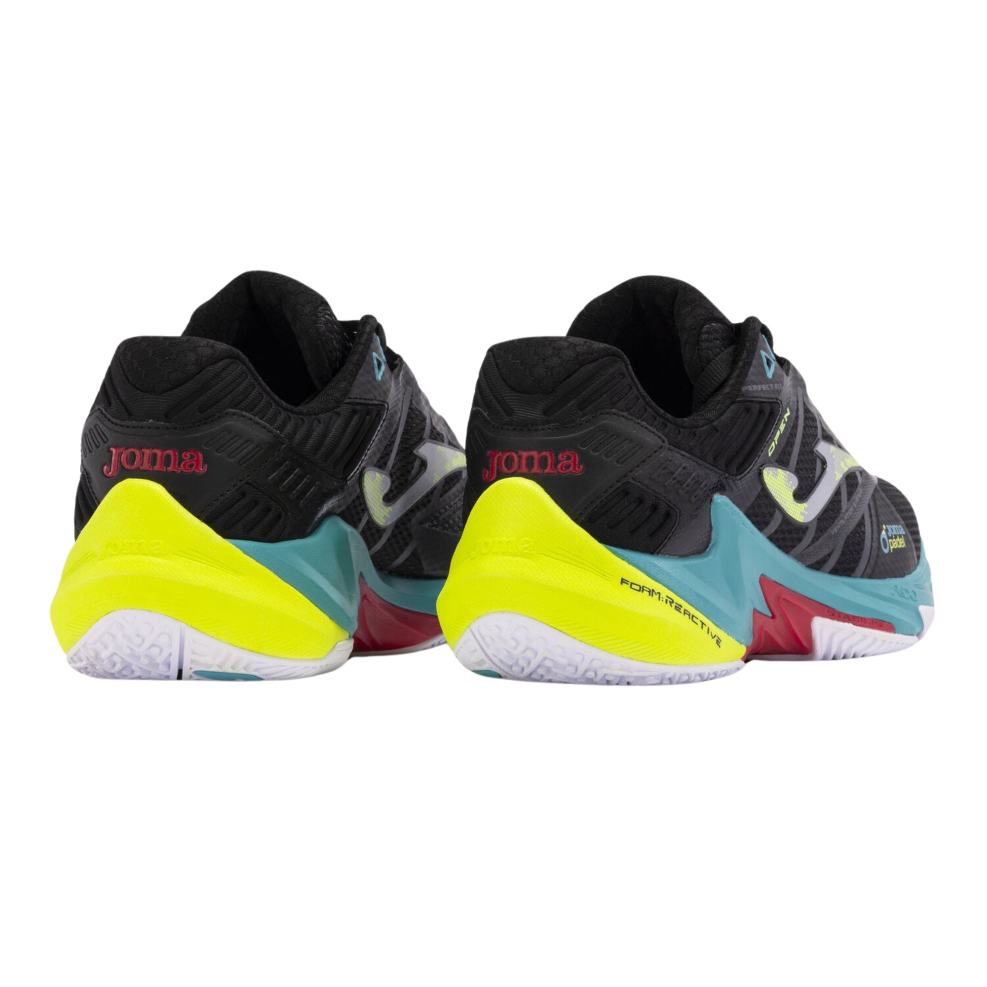 Joma Open Men 2401 Black Padel Shoes - Back