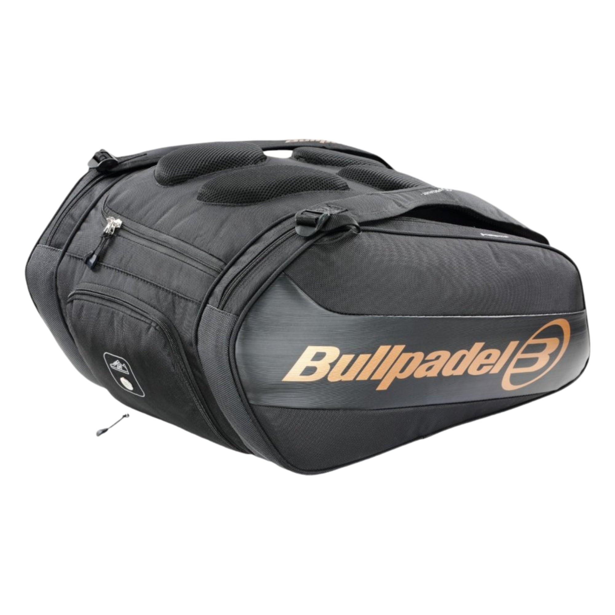 Bullpadel Vertex Racket Bag - Black - Left