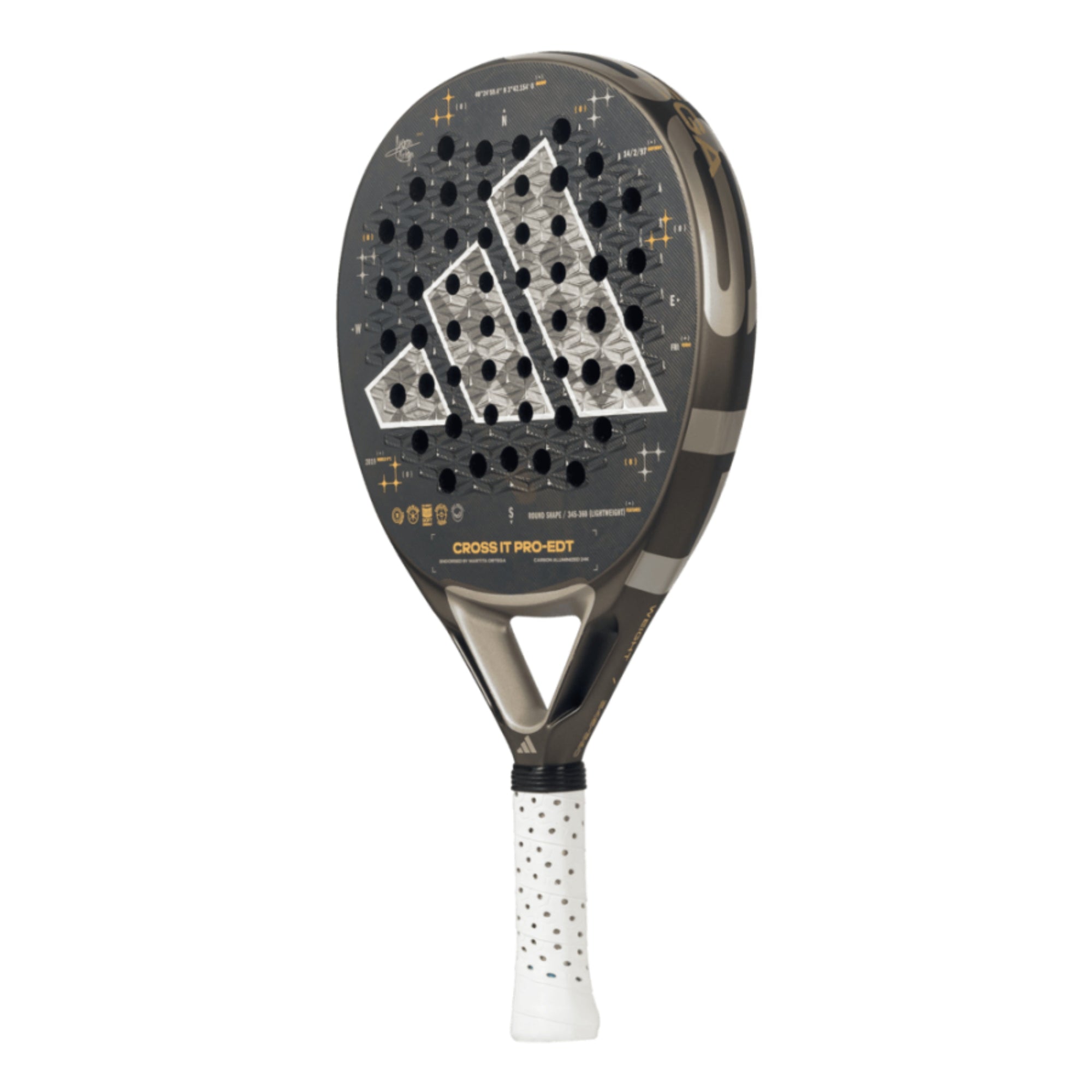 Adidas Cross IT PRO-EDT Padel Racket - Left